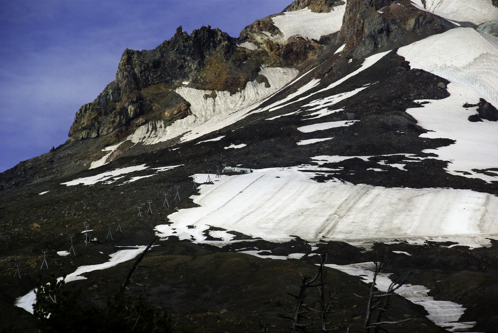 sad little snowfield