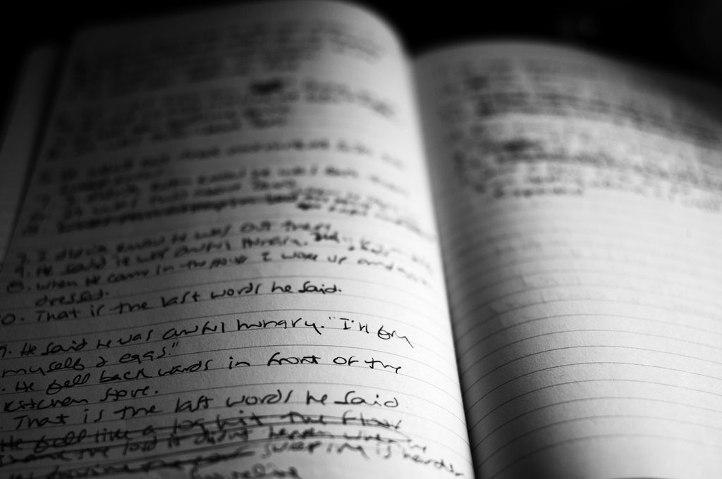 A letter to my grandmother, found in her&nbsp;desk.