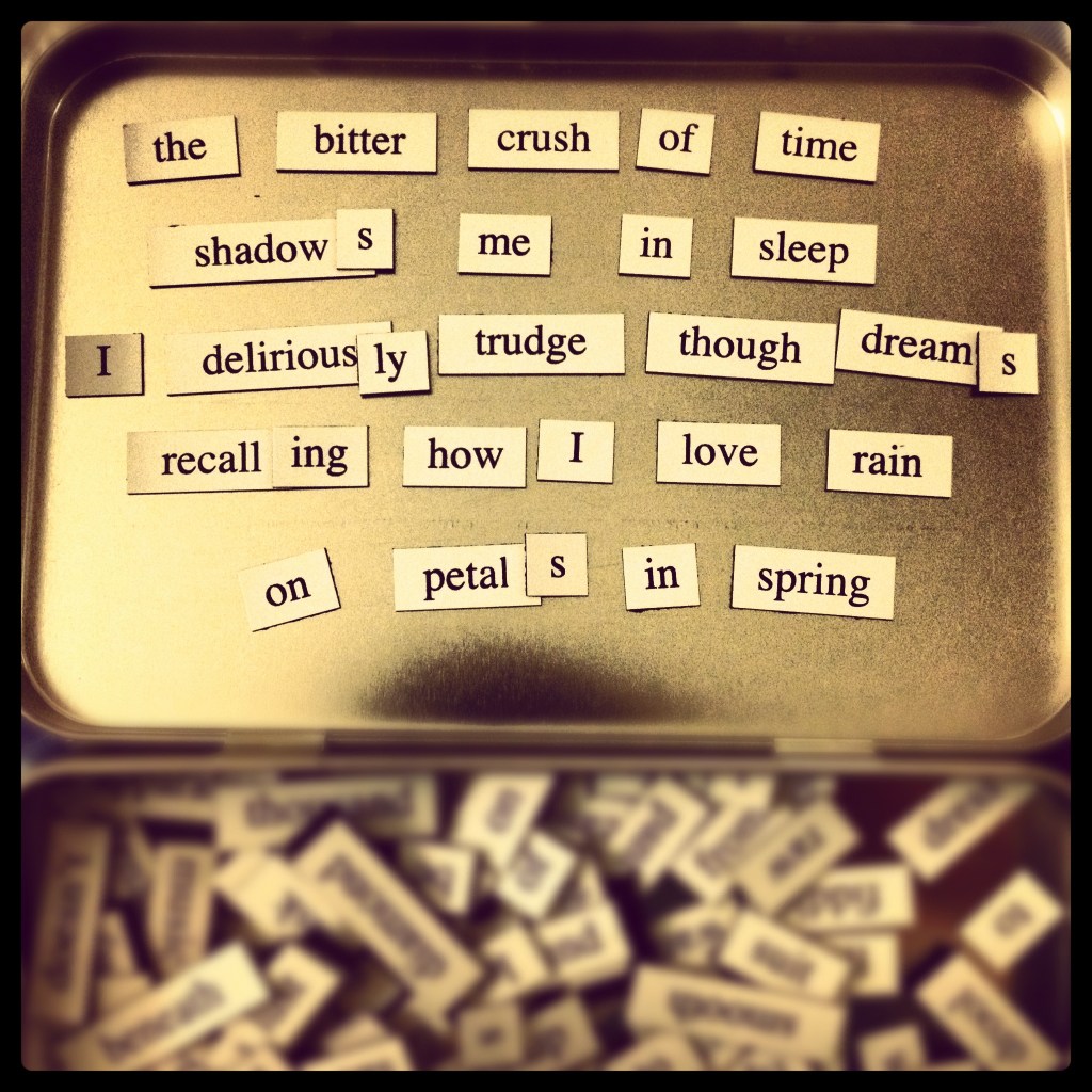 magnetic poetry