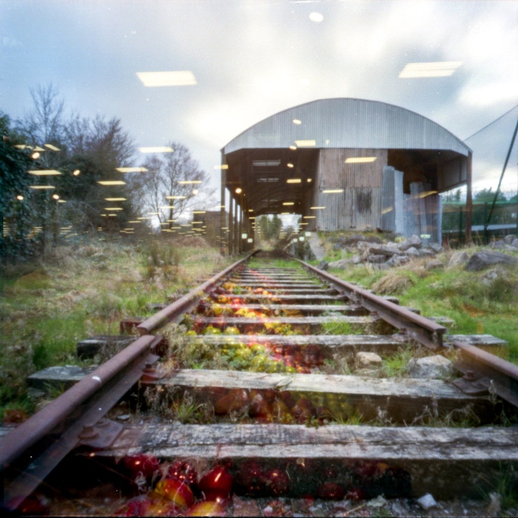Roll 18 – Pinhole film swap with Aware Of The Void