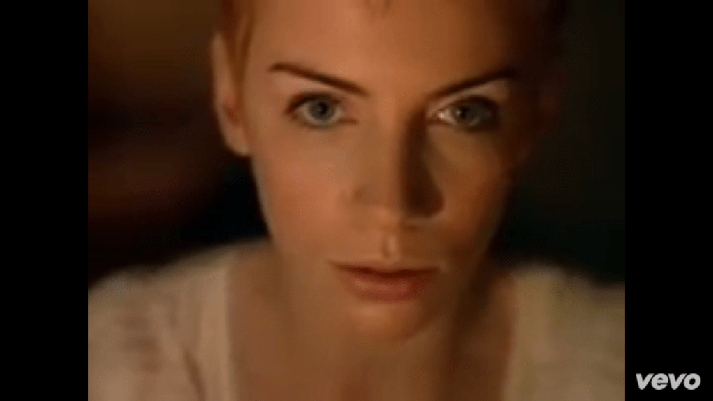 Here comes the rain again Falling on my head like a memory Falling on my head like a new&nbsp;emotion