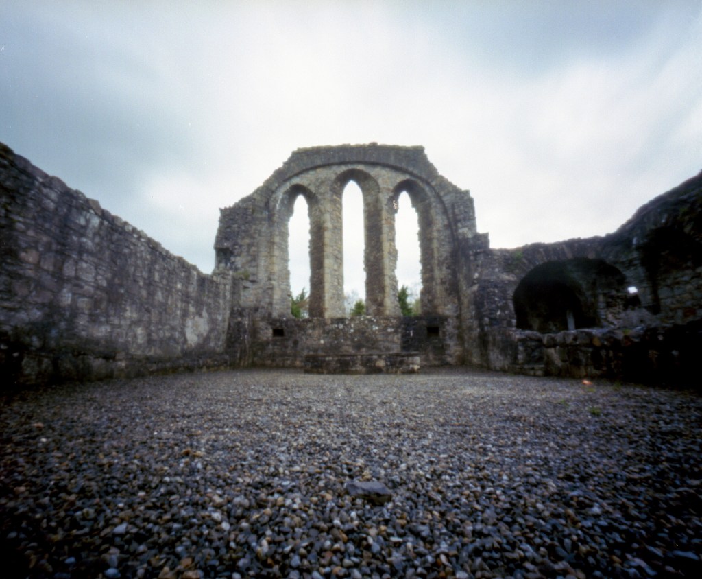a Pinhole view of the Priory of St. John The Baptist&nbsp;(Ireland)